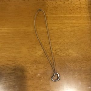 Tiffany & Co. Elsa Peretti Open Heart Necklace